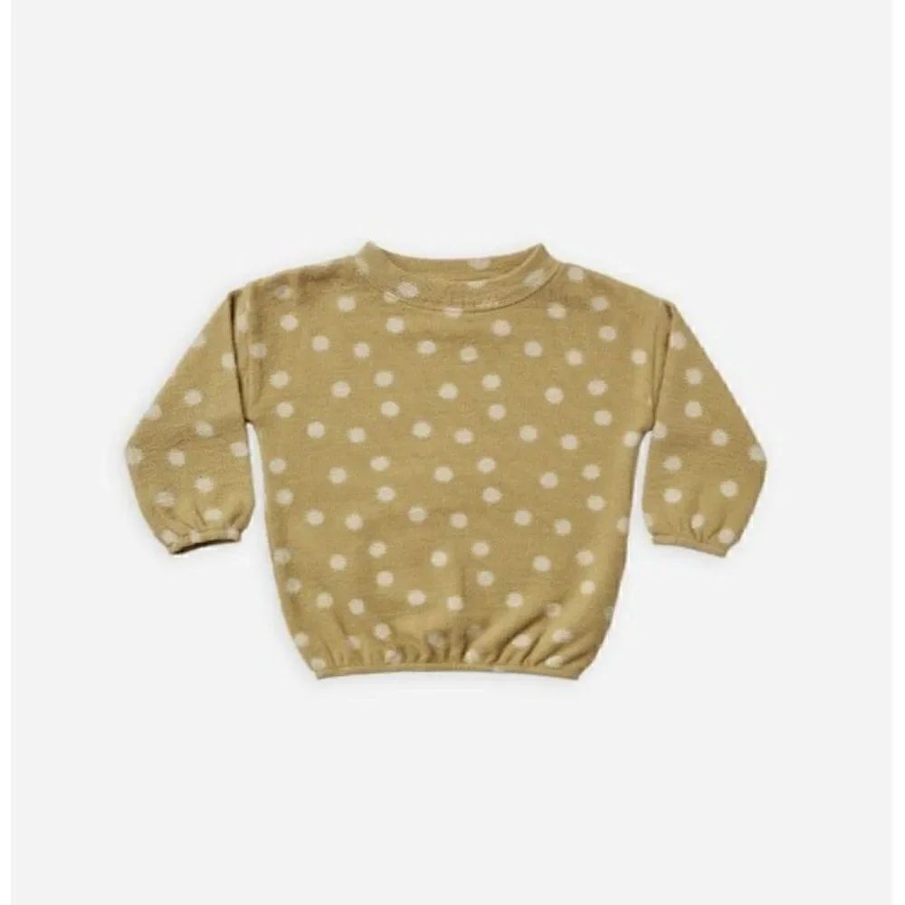 NWT! Rylee + Cru Sunburst Slouchy Pullover, Size 8-9Y